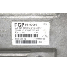 КОМПЬЮТЕР ЭБУ CORSA 1.3 CDTI 55190069 MJD6JO.C2 иммо
