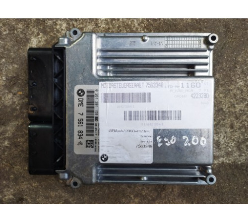 Компьютер двигателя BMW E90 E91 320i 2.0 и 7561834