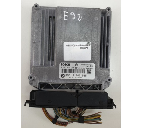 Компьютер двигателя BMW E92 E91 E90 3.0 D 7805585