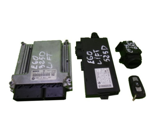 Компьютер двигателя CAS BMW E90 325 E60 525 D 7811151