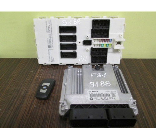 BMW 3 F30 компьютер DDE FEM ключ дизель 0281019862