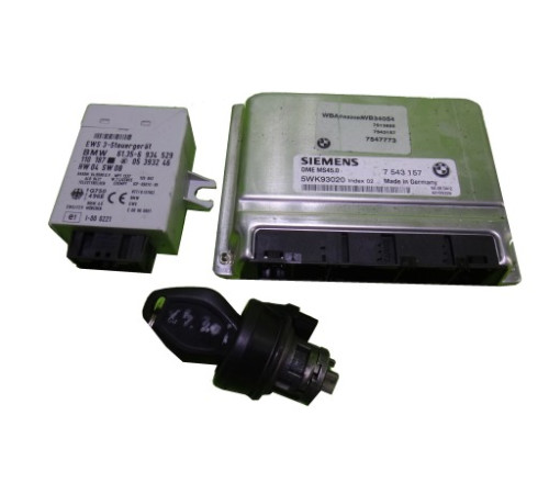 Компьютер двигателя EWS BMW X3 E83 3.0 и M54 7543157