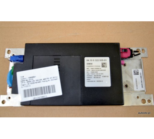 BMW Телематик TCB-01 Bluetooth модуль 9322935