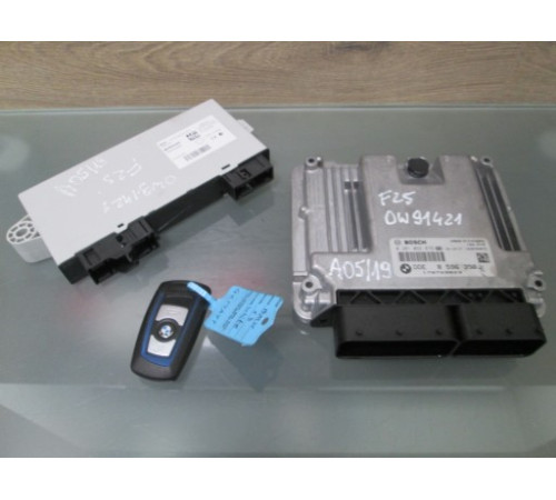 BMW X3 F25 компьютер DDE CAS4 дизель B47 0281033879