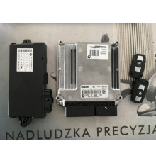 BMW E90 2.0 D CAS3 компьютер комплект 0281013502