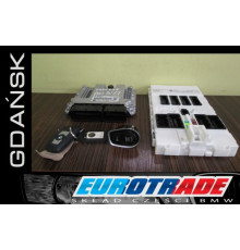 BMW 3 F30 компьютер DDE FEM ключ дизель 0281030977