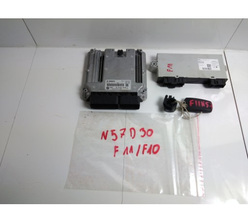 BMW 5 F10 F25 стартовый комплект CAS N57 3.0 D ключ