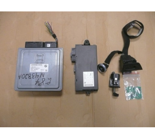 BMW E87 n43b20a компьютер EWS ключ 7583225