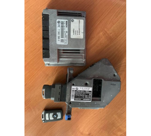 BMW E65 E66 LIFT 750i 4.8 компьютер CAS DME ключ