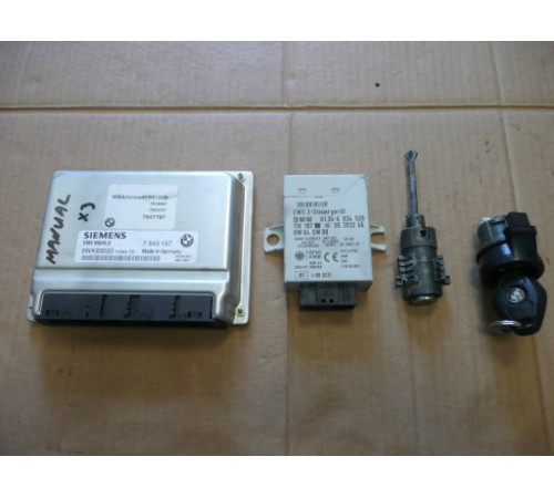 BMW E60 e83 X3 E85 Z4 компьютер EWS ключ 7543157