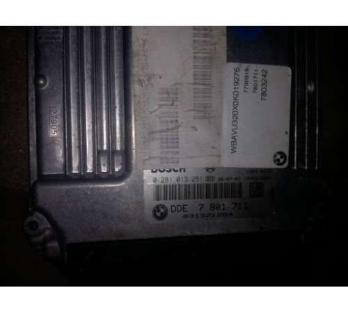 Компьютер БУ двигателя 2.0 d BMW E90 0281013251