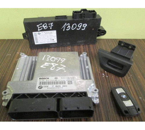 BMW 1 E87 118D комплект компьютер 7809001 0281014239