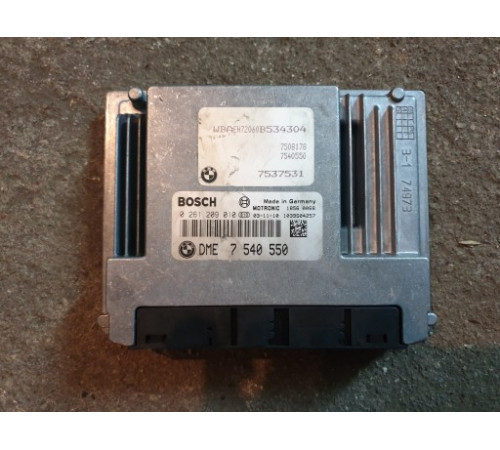 ЭБУ двигателя BMW E60 E63 7540550