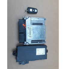 Стартовый комплект компьютер BMW E60 E61 2.0 D N47 177K