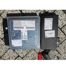 ЭБУ CAS ключ зажигания BMW E90 n52 7555361 MSV70