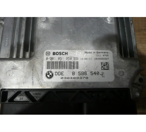 Компьютер ЭБУ двигателя BMW F25 F33 8586540