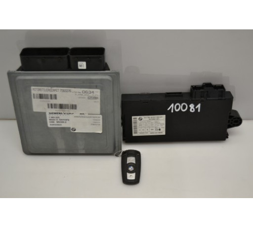 Компьютер БУ стартовый комплект BMW E90 7583225