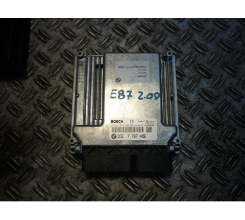 Компьютер ЭБУ двигателя 7797496 BMW 1 E87 118D