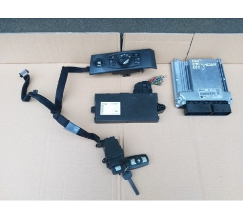 Компьютер CAS ключи от машины BMW E60 E61 520d 7803373