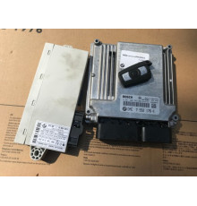 BMW E87 комплект компьютер CAS ключ N46 7552176