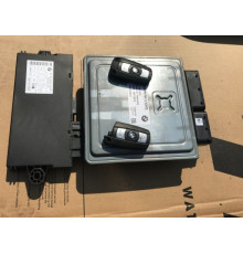 BMW E87 комплект компьютер CAS ключ N43 7583225