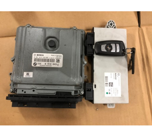 Компьютер CAS ключ двигателя BMW F10 F11 8510643