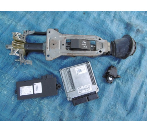 Компьютер CAS IMMO комплект 7565300 BMW E90 2.0 B