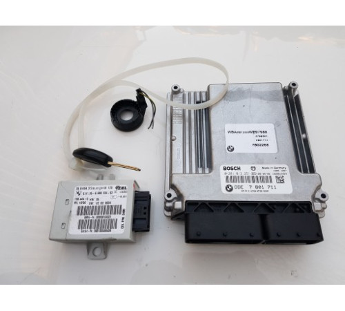 BMW X3 E83 2.0 D компьютер ключ 7801711 0281013251