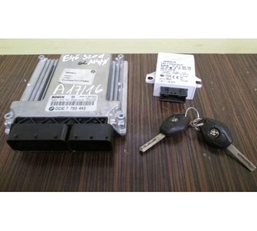 BMW 3 E46 компьютер ключ BOSCH 0281010565 7793443