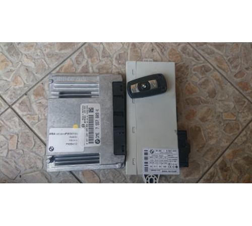 ЭБУ двигателя CAS BMW E87 116i n45b16a ключ