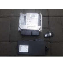 Компьютер двигателя BMW E90 N47 320D EWS CAS ключ