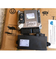 Компьютер двигателя комплект BMW E87 E90 7807529
