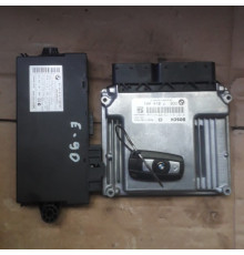 BMW E90 компьютер комплект 0281014239