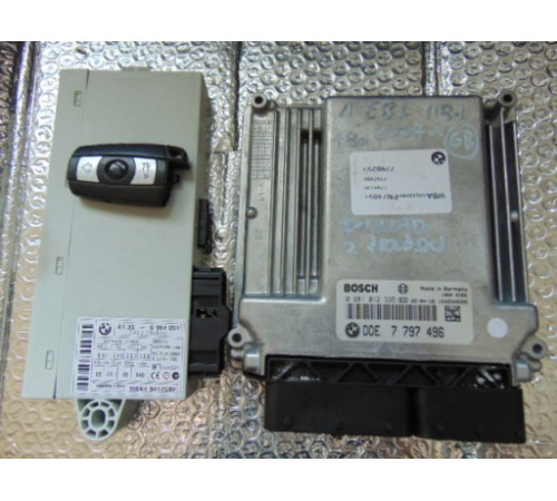 Компьютер BMW cas2 m47n2 E87 118d 318d e90 1.8 d 2.0