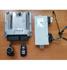 BMW N57N 3.0 D КОМПЬЮТЕР CAS4 КЛЮЧ 0281019495 КОМПЛ
