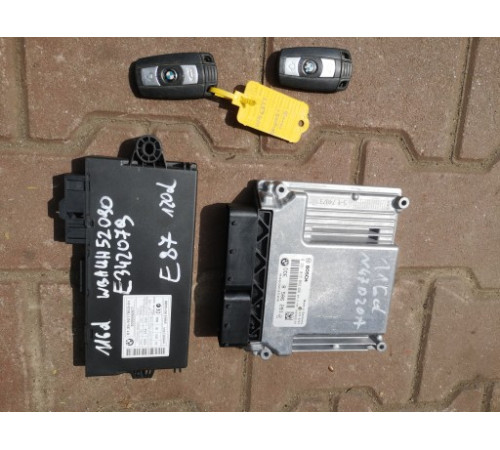 Блок управления DDE CAS3 BMW E90 E87 116d N47D20 2ПИЛОТ