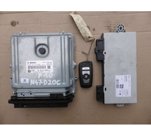 Компьютер CAS ключ комплект BMW F10 2.0 D 8513242