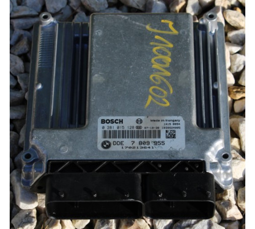 BMW E90 E60 X5 компьютер двигателя 7809955 0281015128