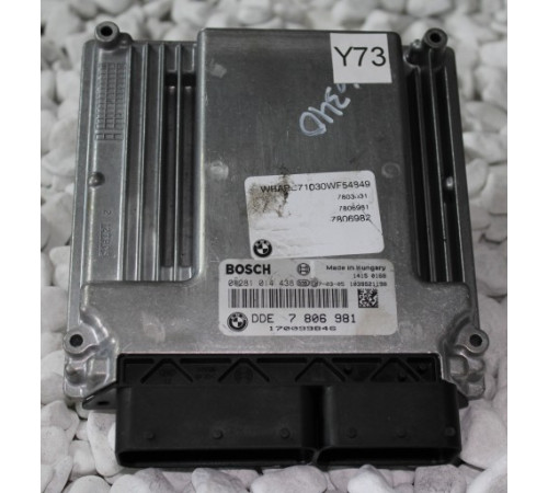 BMW E83 X3 КОМПЬЮТЕР ДВИГАТЕЛЯ M57 7806981 0281014438