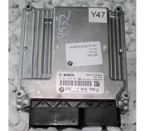 X5 E70 X6 компьютер мотор 3.0 d 7823799 0281015851