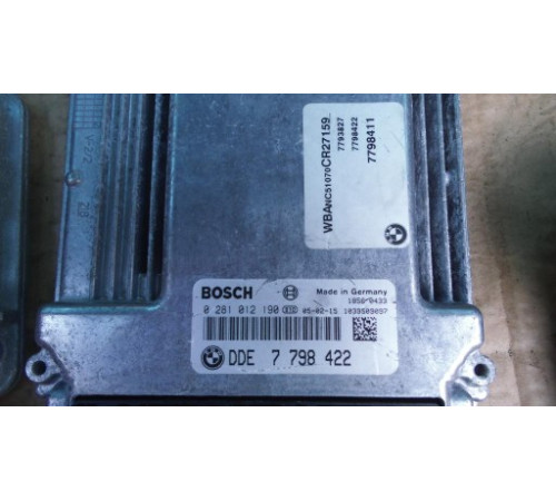 Компьютер BMW E60 DDE 7 798 422 0 281 012 190