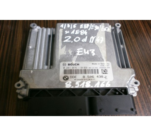 BMW 1 3 E87 E90 КОМПЬЮТЕР N47 0281016110 8506438