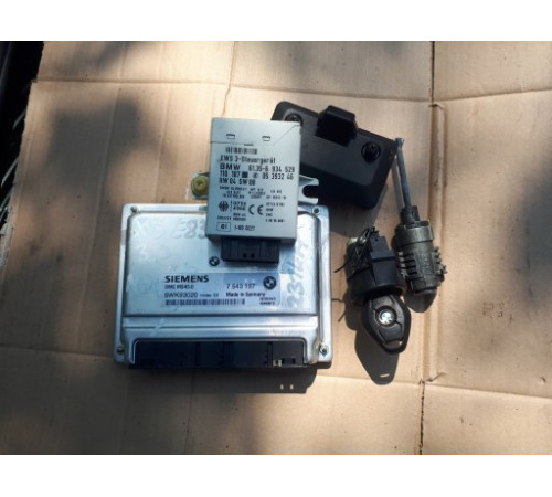 Компьютер двигателя BMW X3 E83 3,0 и M54 7543 157