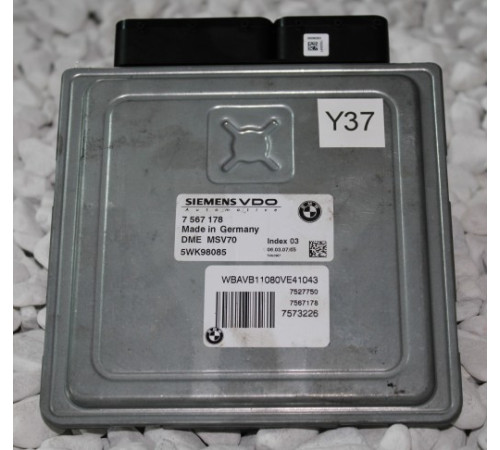 BMW E60 E90 компьютер двигателя 7567178 5WK98085