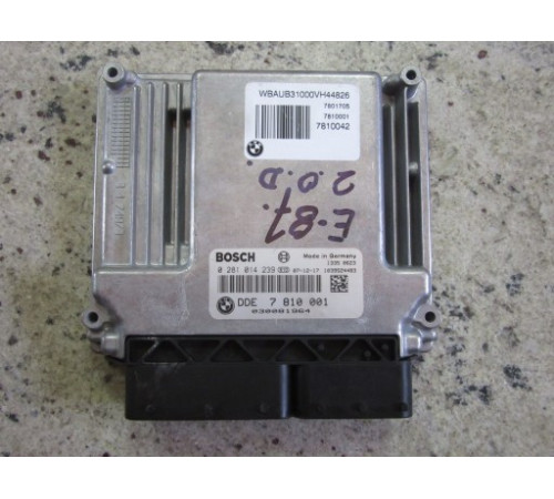 BMW E90 компьютер двигателя 7810001 0281014239