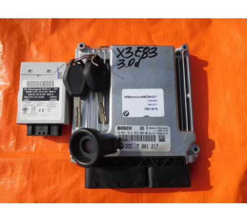 Компьютер БУ 7801217 0281013052 BMW E83 3.0 D