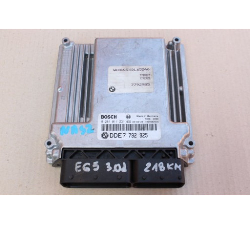 BMW E65 КОМПЬЮТЕР ДВИГАТЕЛЯ 7792925 0281011231