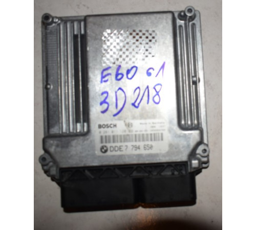Блок управления двигателем BMW E60 E61 3l.d 218KM 7794650