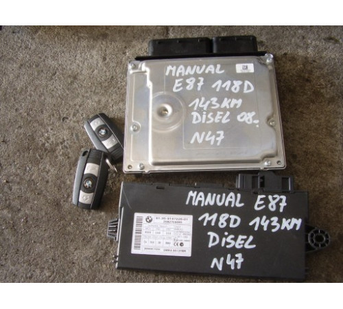 Компьютер ЭБУ двигателя BMW E90 E87 318d 143 л. с.