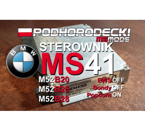 Блок управления BMW MS41 E36 328 M52B28 EWS Off зонды